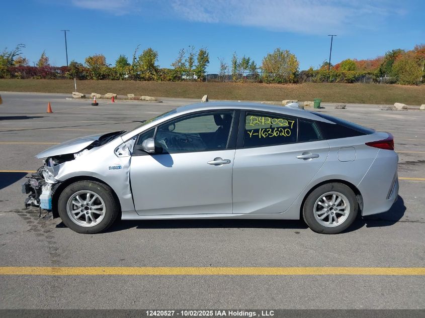 2021 Toyota Prius Prime VIN: JTDKAMFP1M3163620 Lot: 12420527