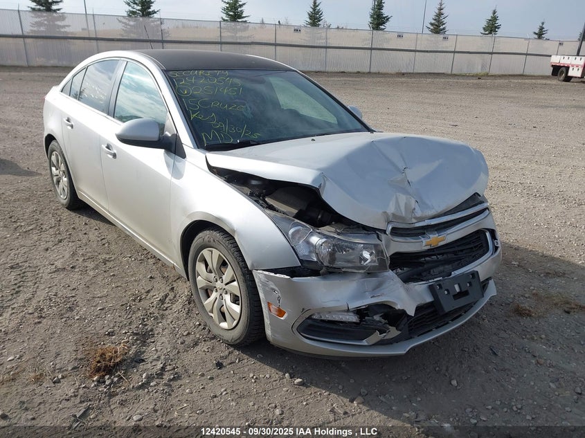 1G1PC5SB0F7251451 2015 Chevrolet Cruze 1Lt auction photo 1