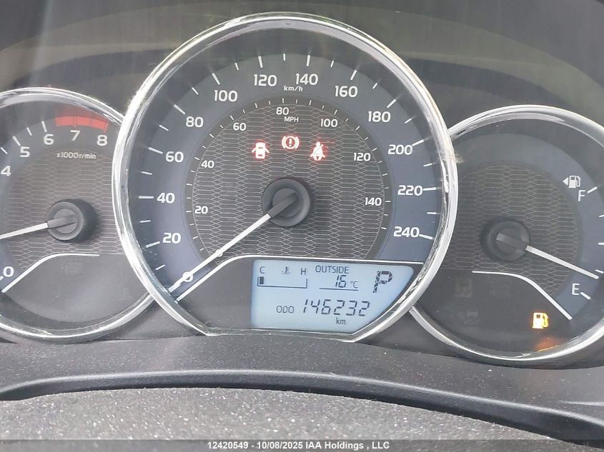 2015 Toyota Corolla Ce VIN: 2T1BURHE3FC287298 Lot: 12420549