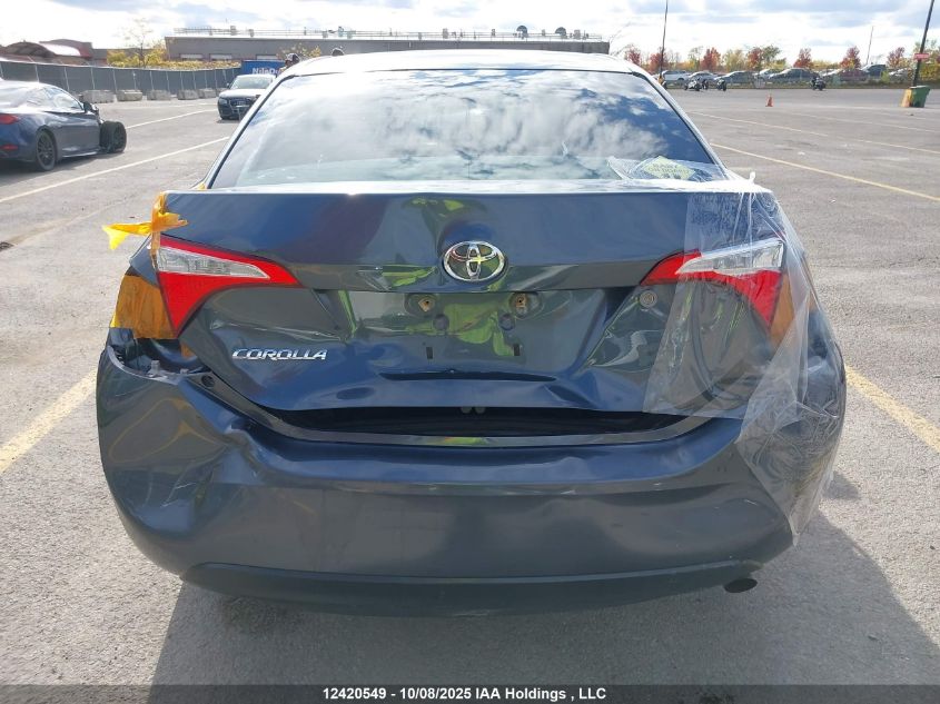 2015 Toyota Corolla Ce VIN: 2T1BURHE3FC287298 Lot: 12420549