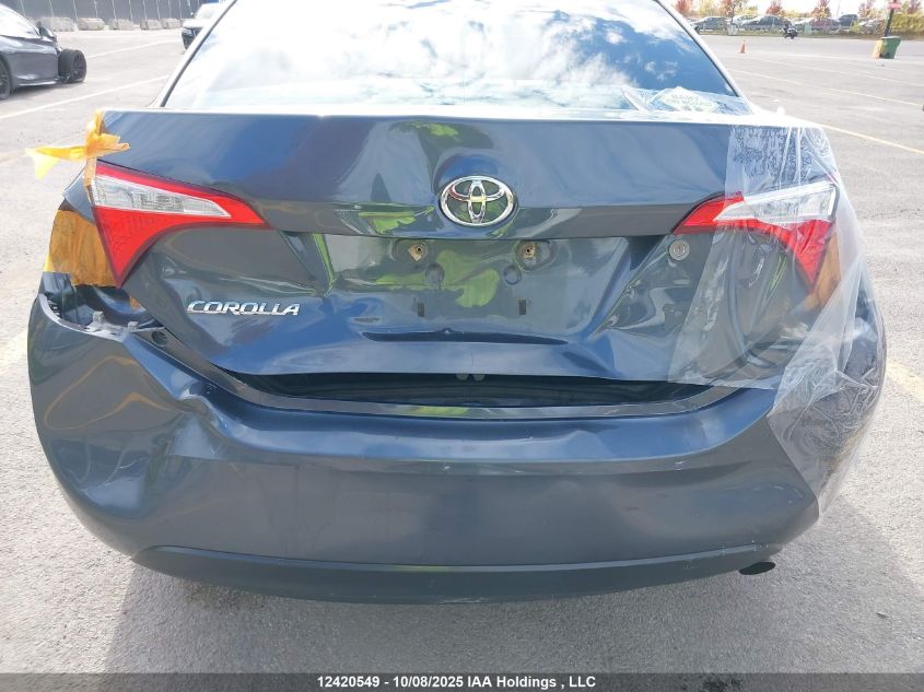 2015 Toyota Corolla Ce VIN: 2T1BURHE3FC287298 Lot: 12420549