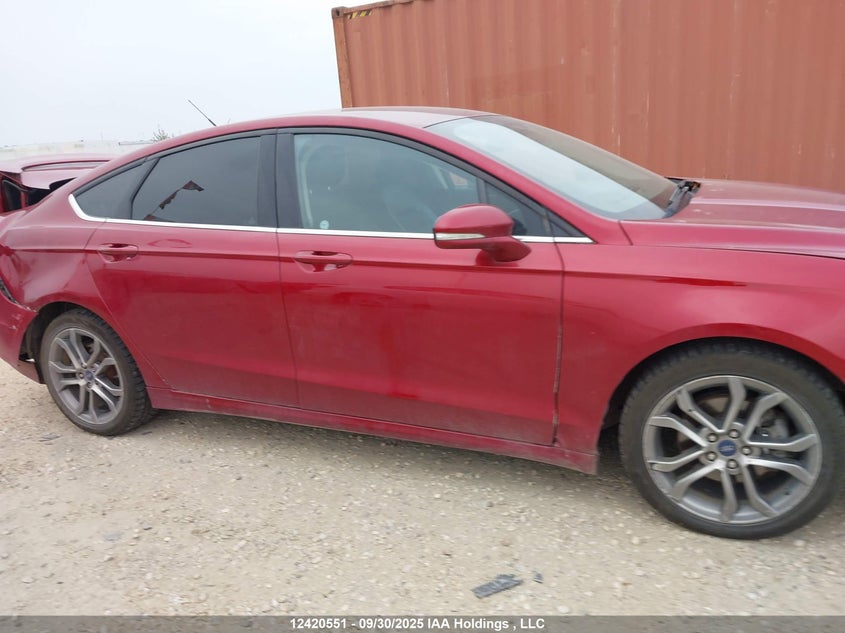 2017 Ford Fusion Se VIN: 3FA6P0T96HR390099 Lot: 12420551