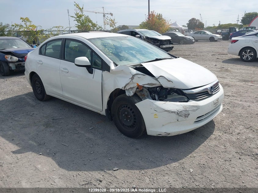 2HGFB2F46CH117707 2012 Honda Civic Lx auction photo 1