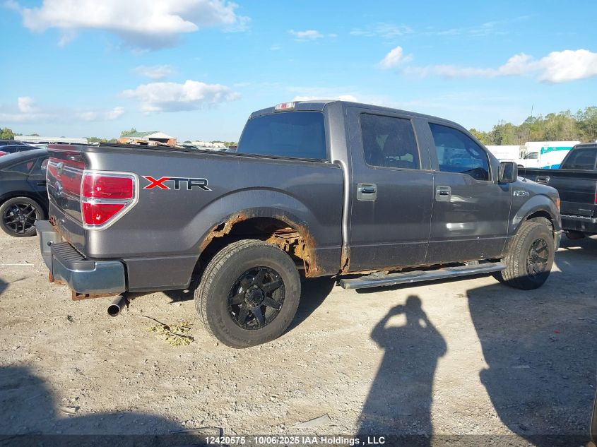 2010 Ford F150 Supercrew VIN: 1FTEW1C84AFC25354 Lot: 12420575