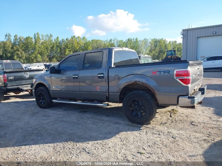 2010 Ford F150 Supercrew VIN: 1FTEW1C84AFC25354 Lot: 12420575