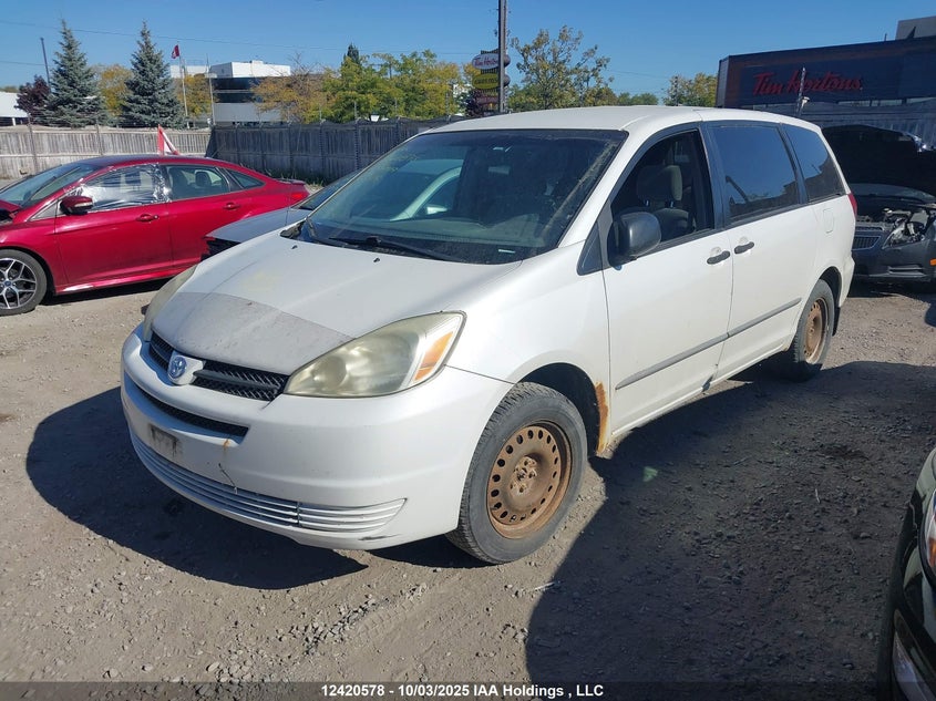 5TDBA29C95S031816 2005 TOYOTA SIENNA photo no. 2