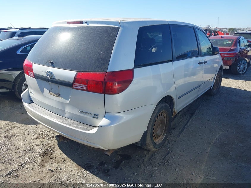 5TDBA29C95S031816 2005 TOYOTA SIENNA photo no. 4