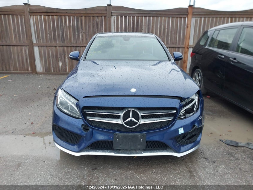 2017 Mercedes-Benz C 300 4Matic VIN: 55SWF4KB4HU193392 Lot: 12420624