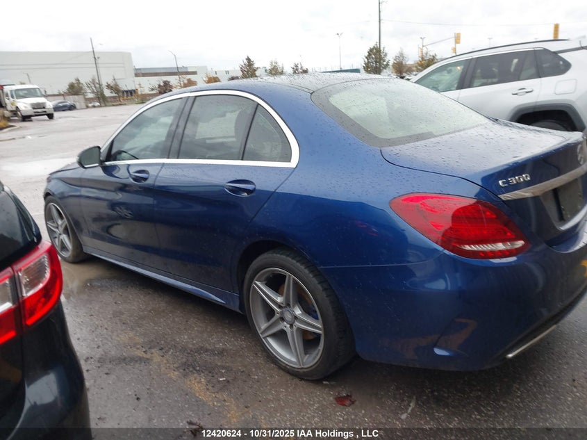 2017 Mercedes-Benz C 300 4Matic VIN: 55SWF4KB4HU193392 Lot: 12420624