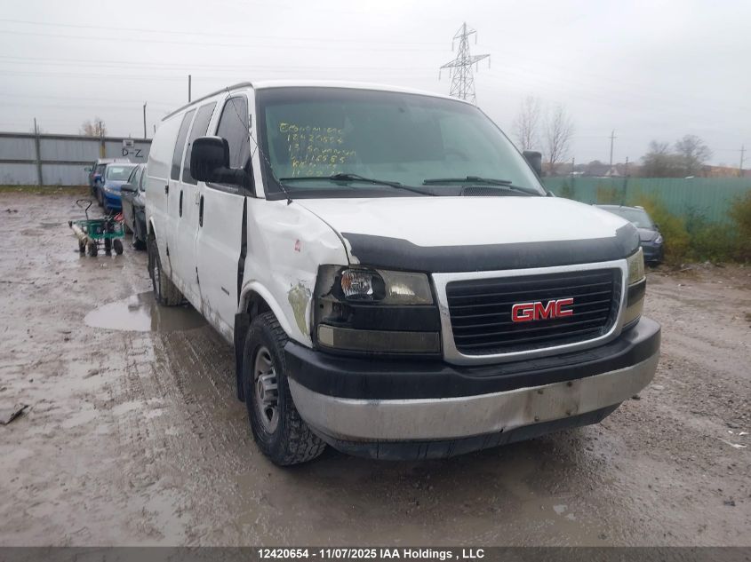 1GTZ7UCL7D1116585 2013 GMC Savana 3500 Standard auction photo 1