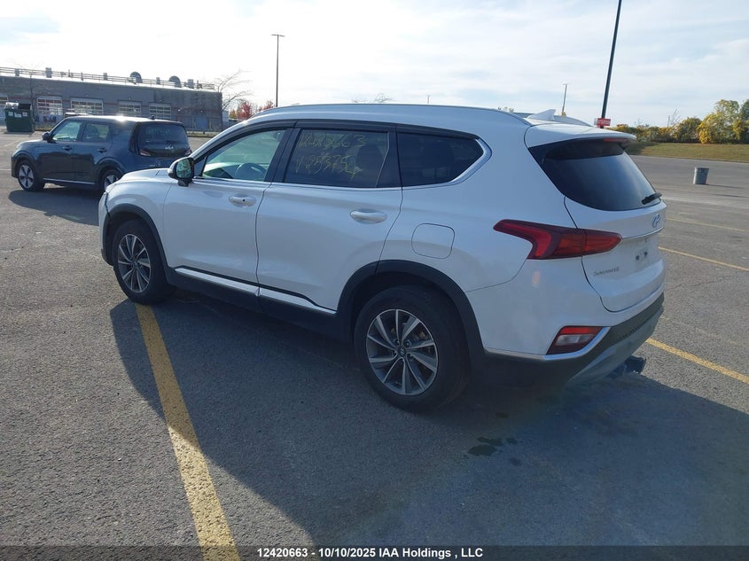 5NMS3CADXLH253754 2020 HYUNDAI SANTA FE photo no. 3