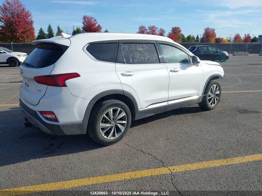 5NMS3CADXLH253754 2020 HYUNDAI SANTA FE photo no. 4