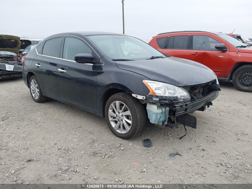 3N1AB7APXFL675999 2015 Nissan Sentra 1.8 S/1.8 Sl/1.8 Sr/1.8 Sv auction photo 1