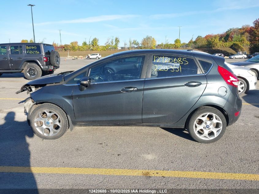 2011 Ford Fiesta VIN: 3FADP4FJ6BM220351 Lot: 12420685