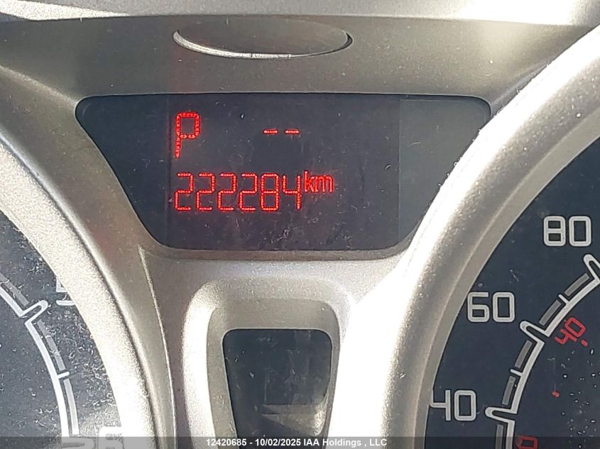 2011 Ford Fiesta VIN: 3FADP4FJ6BM220351 Lot: 12420685