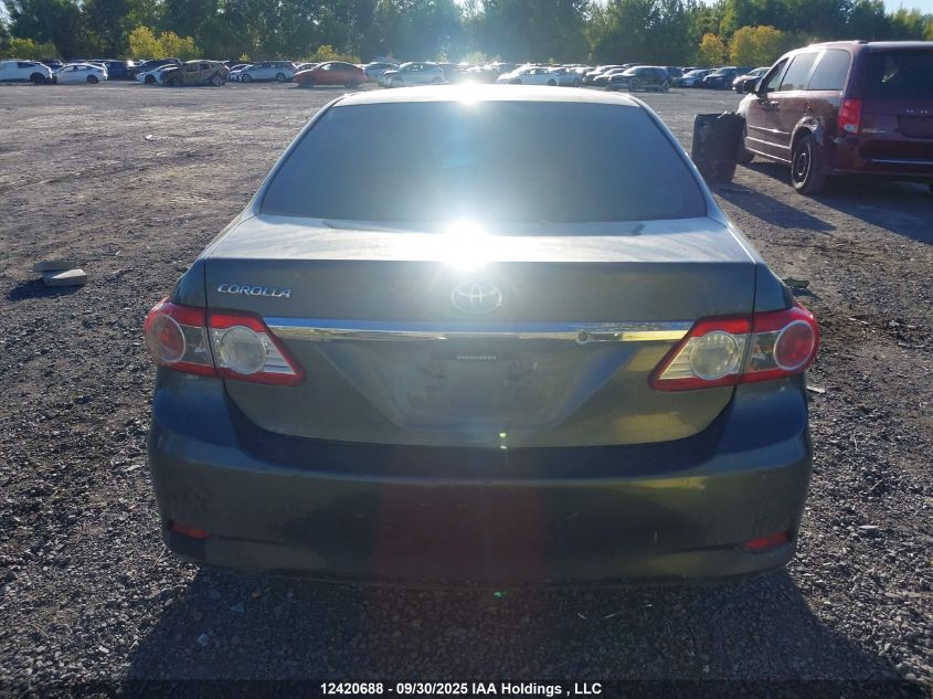 2013 Toyota Corolla Ce VIN: 2T1BU4EE7DC043707 Lot: 12420688