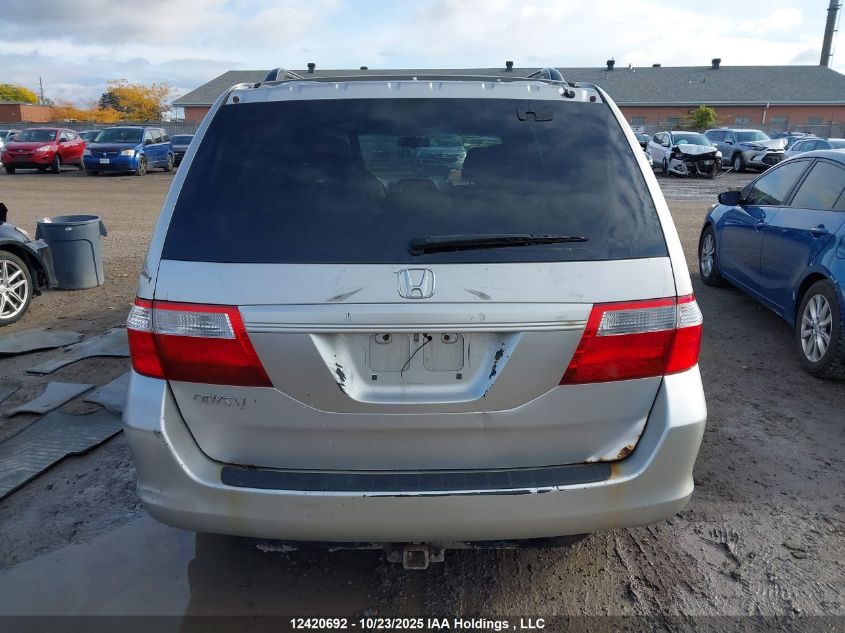 2006 Honda Odyssey Ex VIN: 5FNRL38426B513770 Lot: 12420692
