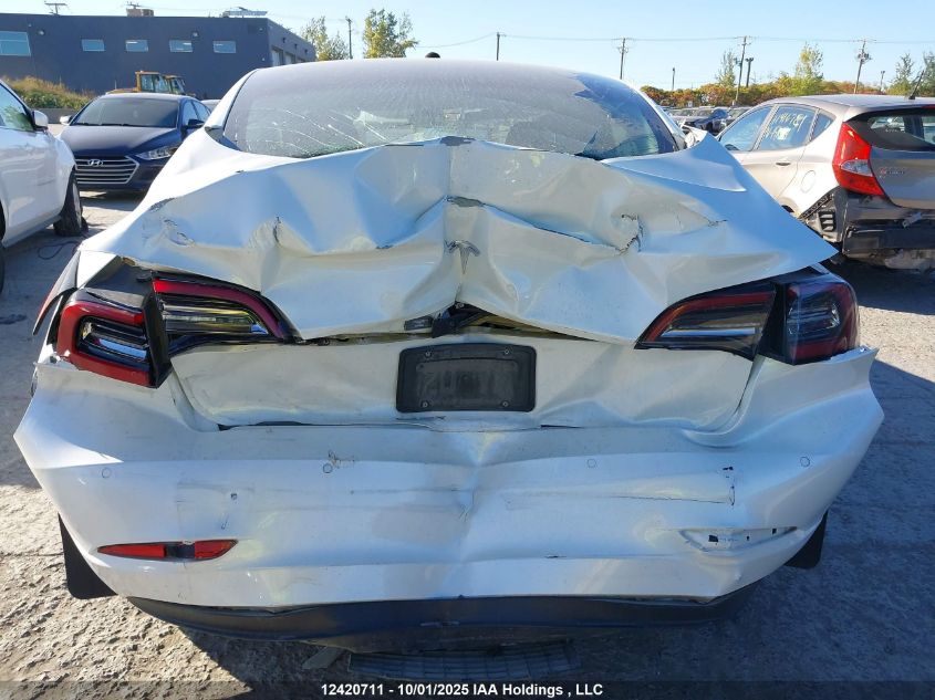 2022 Tesla Model 3 Rwd/Standard Range VIN: 5YJ3E1EA6NF152959 Lot: 12420711