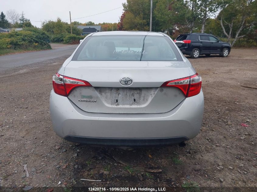 2014 Toyota Corolla L/Le/Le Pls/Prm/S/S Pls VIN: 2T1BURHE2EC183321 Lot: 12420716