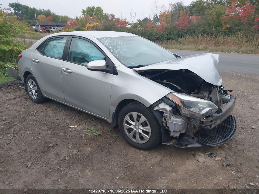 2014 Toyota Corolla L/Le/Le Pls/Prm/S/S Pls VIN: 2T1BURHE2EC183321 Lot: 12420716