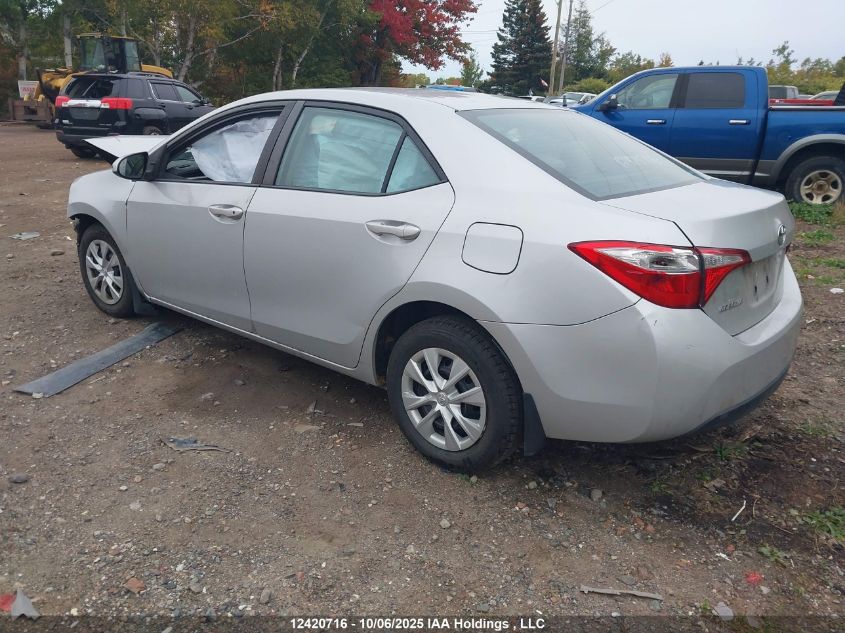 2014 Toyota Corolla L/Le/Le Pls/Prm/S/S Pls VIN: 2T1BURHE2EC183321 Lot: 12420716