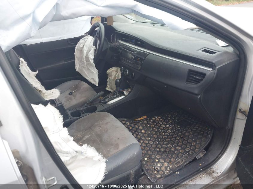 2014 Toyota Corolla L/Le/Le Pls/Prm/S/S Pls VIN: 2T1BURHE2EC183321 Lot: 12420716