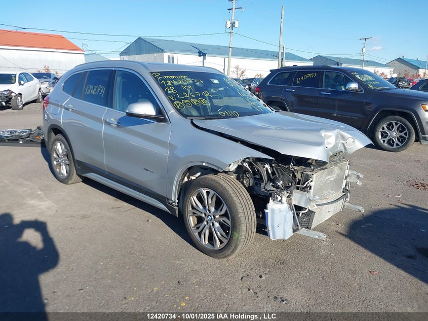 WBXHT3C37J5L26712 2018 BMW X1 xDrive28I auction photo 1