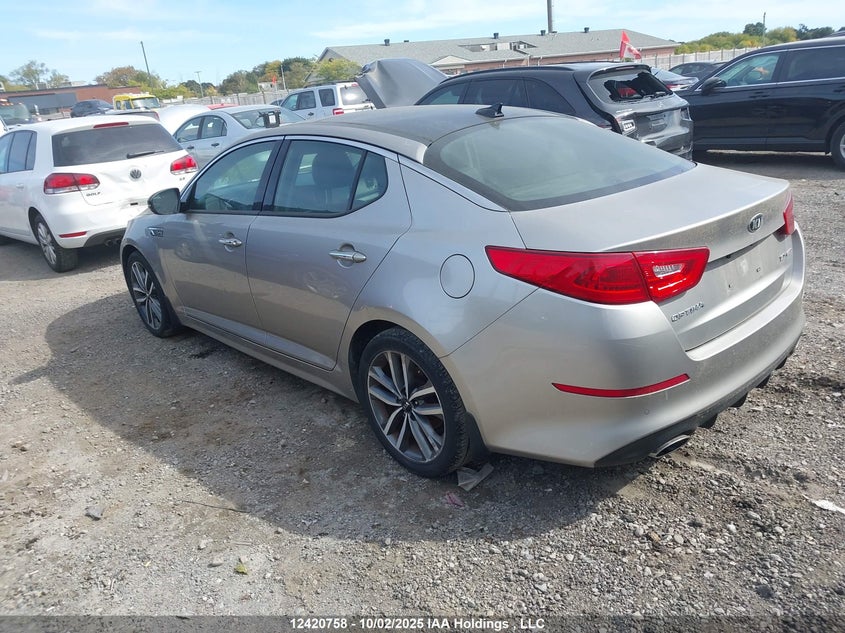 KNAGR4A64E5512320 2014 KIA OPTIMA photo no. 3