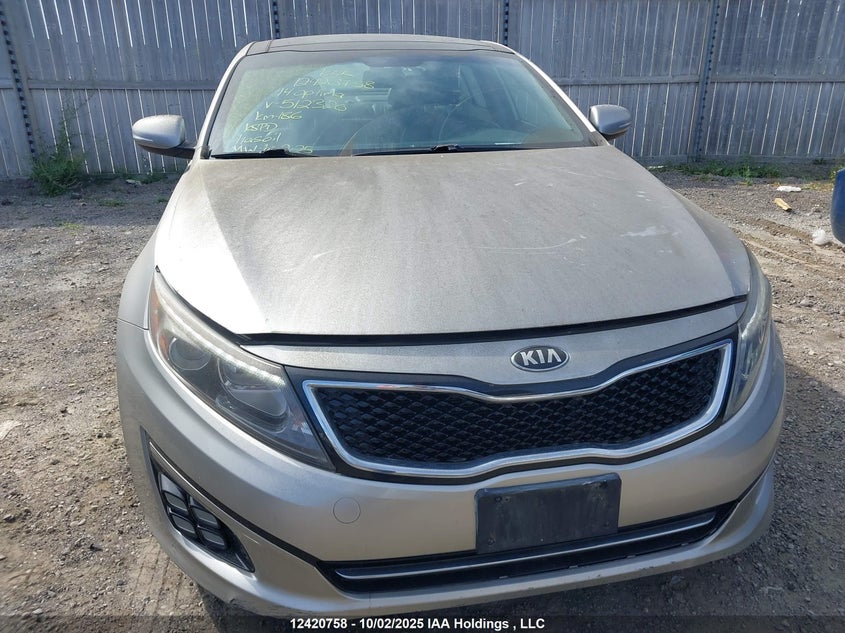 KNAGR4A64E5512320 2014 KIA OPTIMA photo no. 6