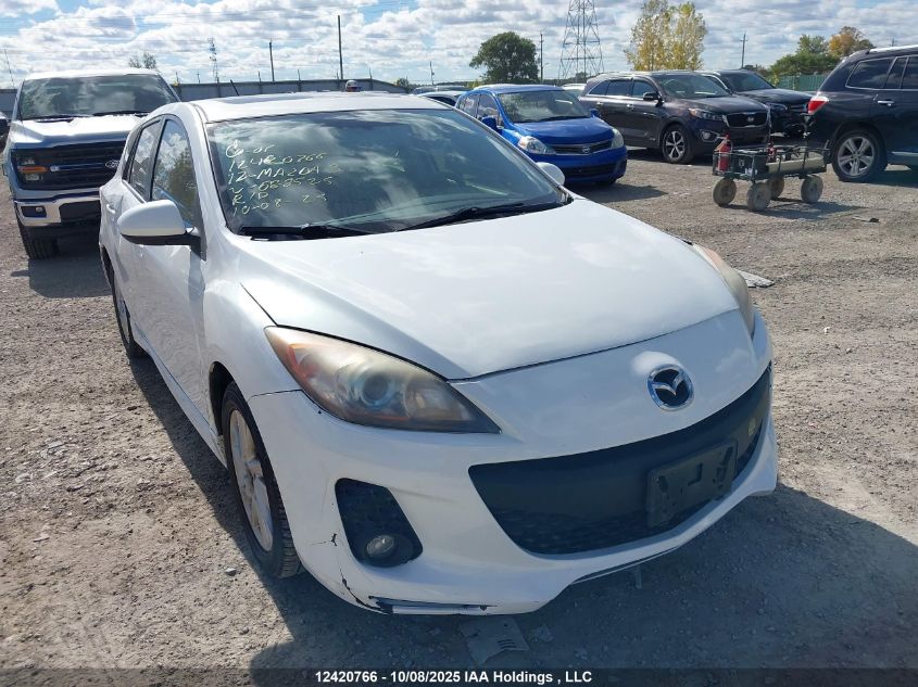 2012 Mazda Mazda3 VIN: JM1BL1L73C1688525 Lot: 12420766