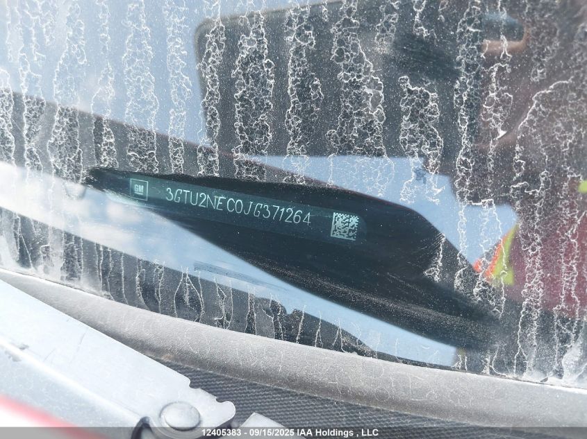 2018 GMC Sierra 1500 VIN: 3GTU2NEC0JG371264 Lot: 12405383X