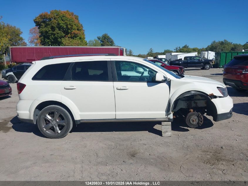 2017 Dodge Journey Crossroad VIN: 3C4PDDGG4HT547722 Lot: 12420833