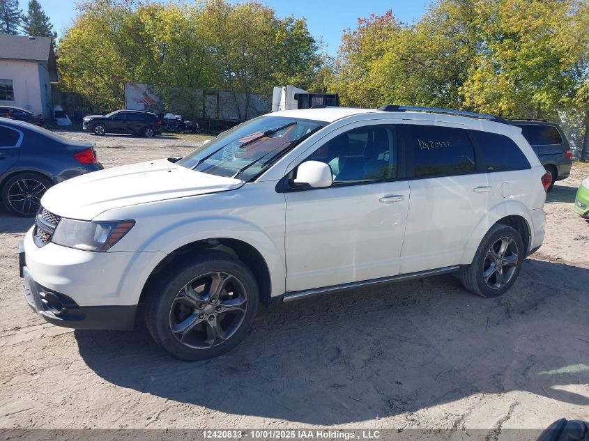 2017 Dodge Journey Crossroad VIN: 3C4PDDGG4HT547722 Lot: 12420833