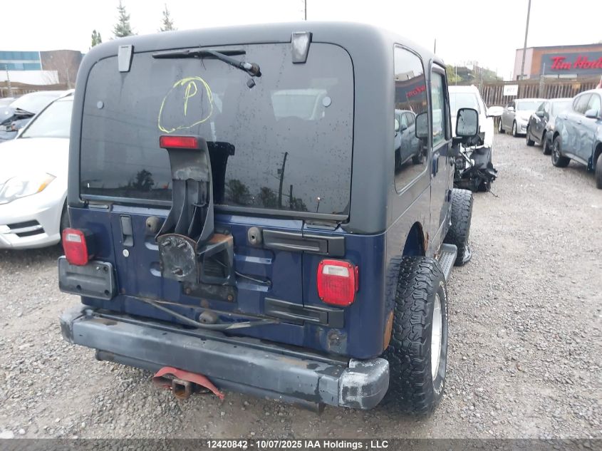 2006 Jeep Wrangler / Tj Sport VIN: 1J4FA49S66P778753 Lot: 12420842