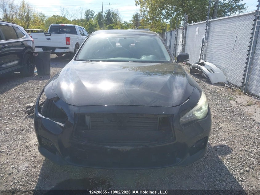 2014 Infiniti Q50 Premium/Sport VIN: JN1BV7AR6EM692400 Lot: 12420855