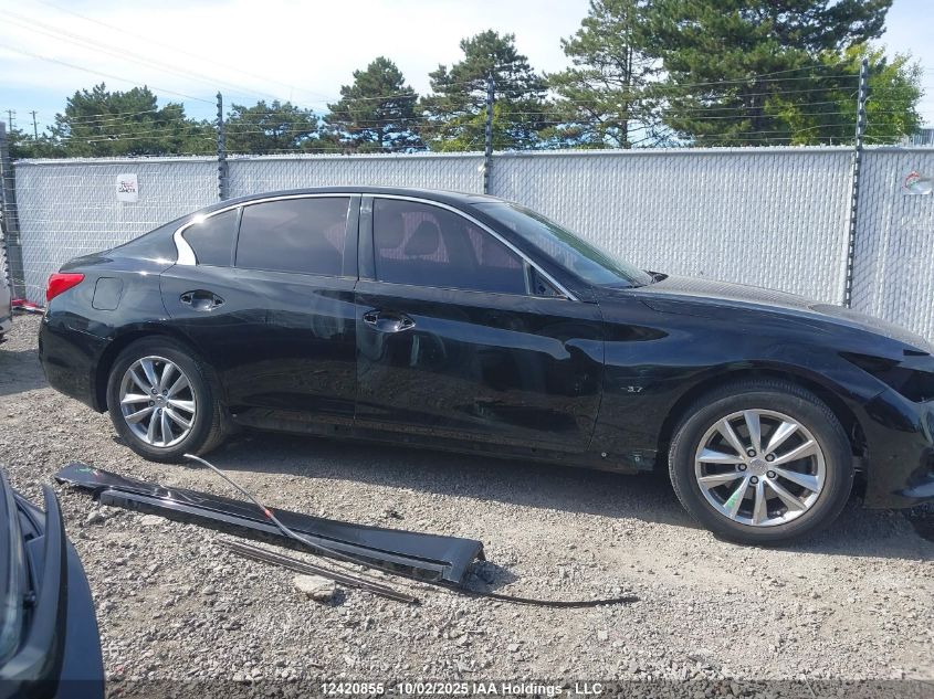 2014 Infiniti Q50 Premium/Sport VIN: JN1BV7AR6EM692400 Lot: 12420855