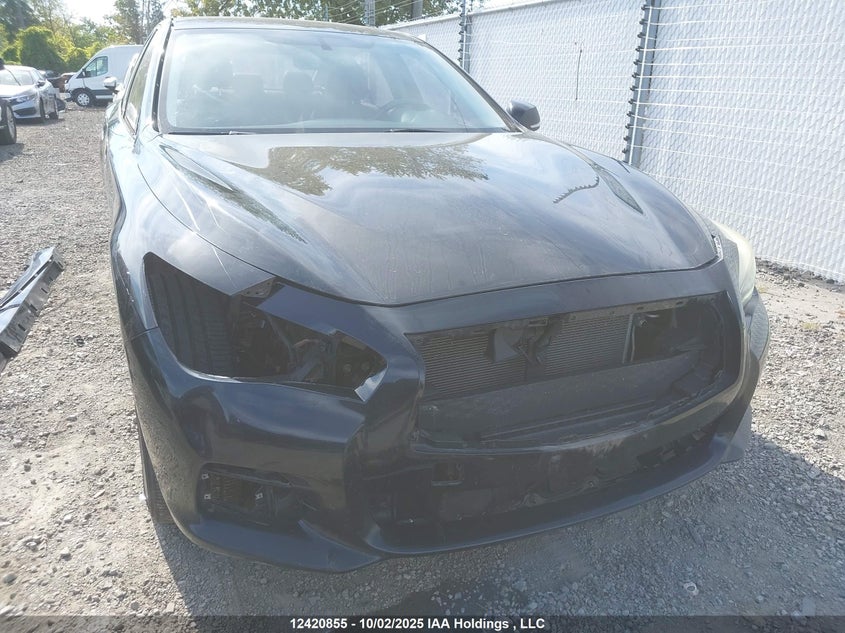 2014 Infiniti Q50 Premium/Sport VIN: JN1BV7AR6EM692400 Lot: 12420855