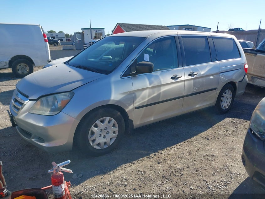 5FNRL38257B509485 2007 HONDA ODYSSEY photo no. 2