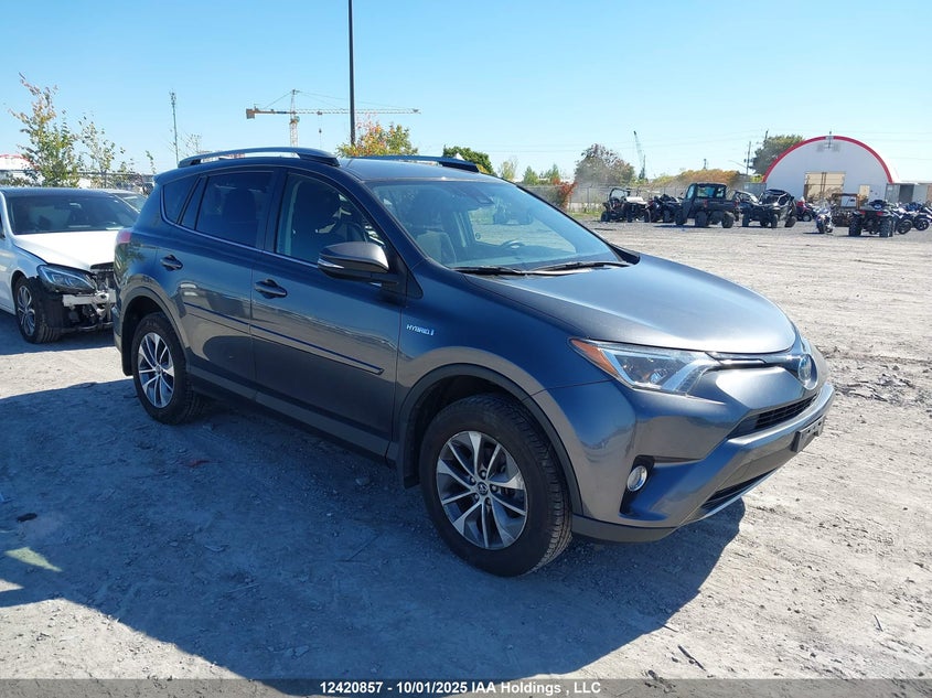 JTMRJREV3JD258116 2018 Toyota Rav4 Hybrid Le+ auction photo 1