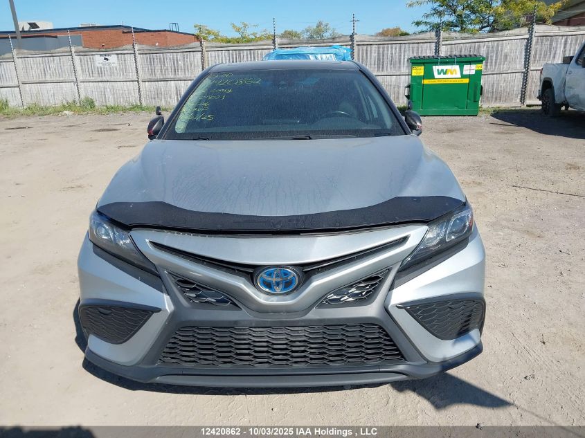 2022 Toyota Camry Xle/Se VIN: 4T1B21HK9NU018023 Lot: 12420862