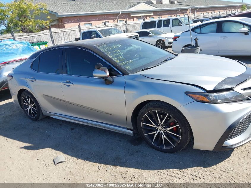 2022 Toyota Camry Xle/Se VIN: 4T1B21HK9NU018023 Lot: 12420862