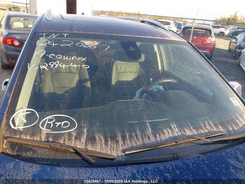 2019 Chevrolet Equinox Premier VIN: 2GNAXXEV9K6299440 Lot: 12420867