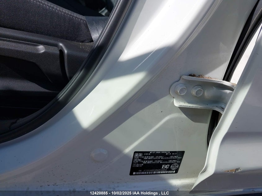 JF2GUADCXSH314452 2025 SUBARU XV photo no. 19