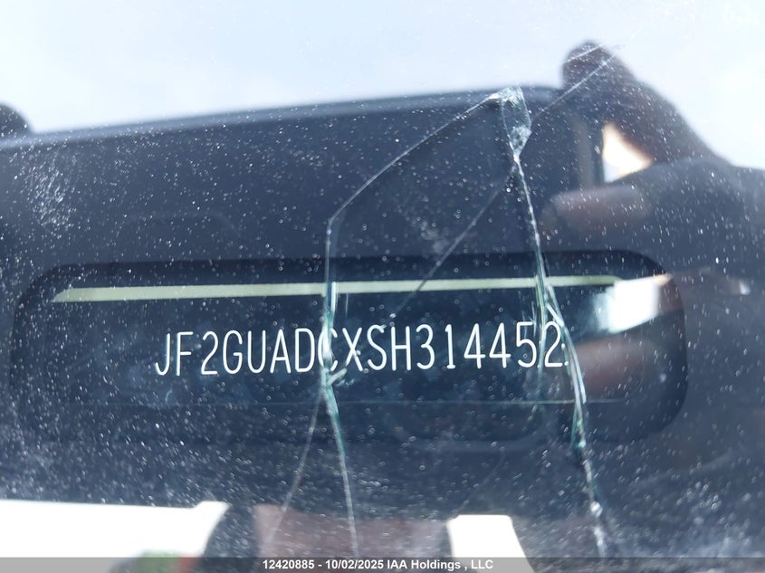 JF2GUADCXSH314452 2025 SUBARU XV photo no. 20