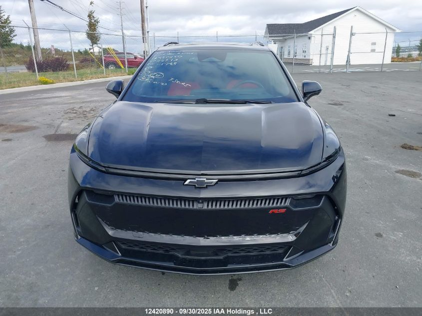 2025 Chevrolet Equinox Ev Rs VIN: 3GN7DSRR4SS116238 Lot: 12420890