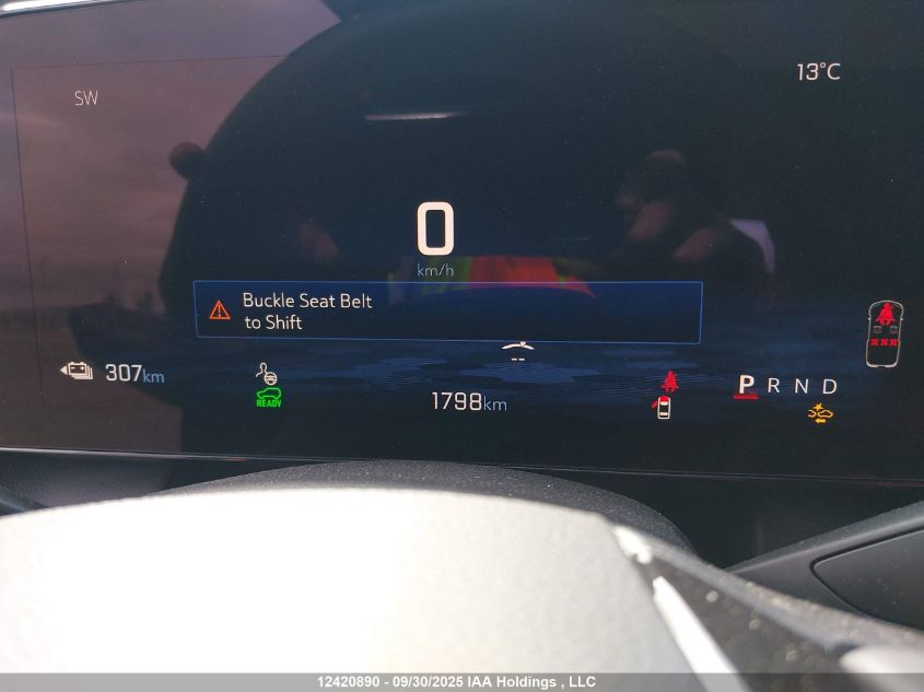 2025 Chevrolet Equinox Ev Rs VIN: 3GN7DSRR4SS116238 Lot: 12420890