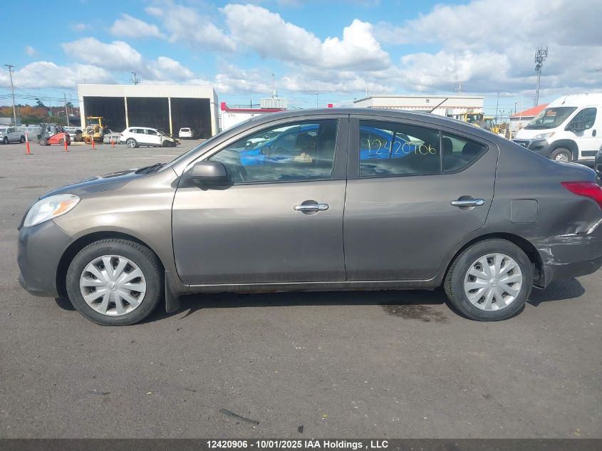 2012 Nissan Versa VIN: 3N1CN7AP2CL865615 Lot: 12420906
