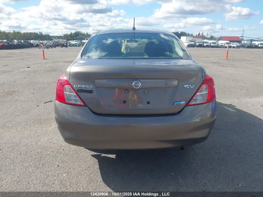 2012 Nissan Versa VIN: 3N1CN7AP2CL865615 Lot: 12420906