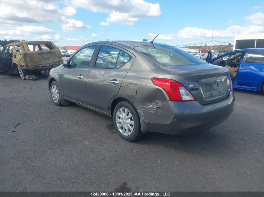 2012 Nissan Versa VIN: 3N1CN7AP2CL865615 Lot: 12420906