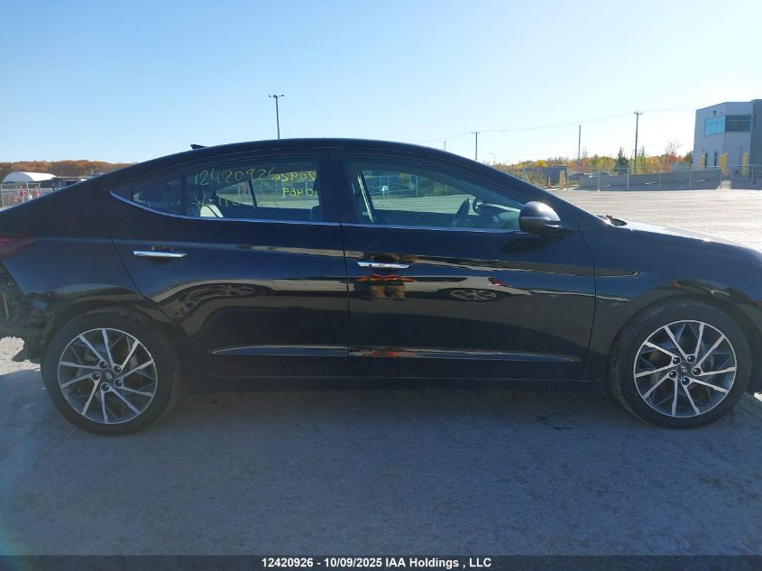 2020 Hyundai Elantra Luxury VIN: KMHD84LF5LU110469 Lot: 12420926
